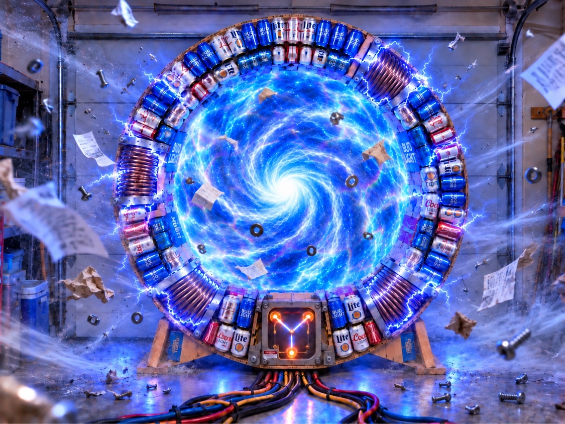 The portal active